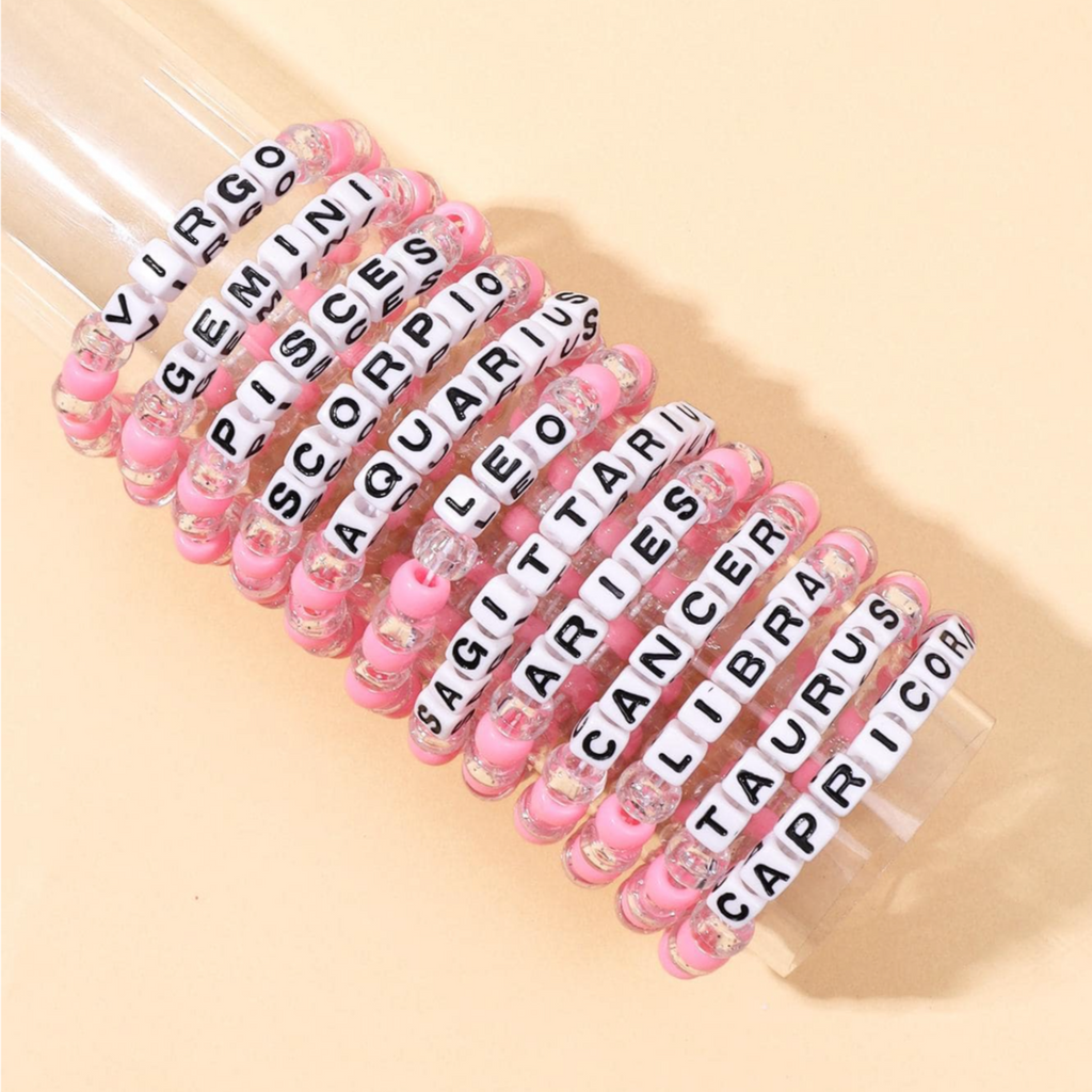 Buy Custom Pastel Name Bracelet, Kawaii Name Bracelet, Beaded Name Bracelet  Online in India - Etsy